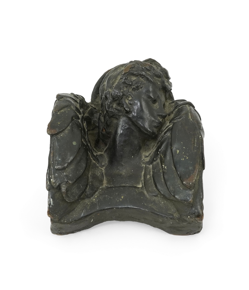 Henry Wilson (1864-1934) for St Mark's, Brithdir, Gwynedd, Wales: A bronze catafalque handle